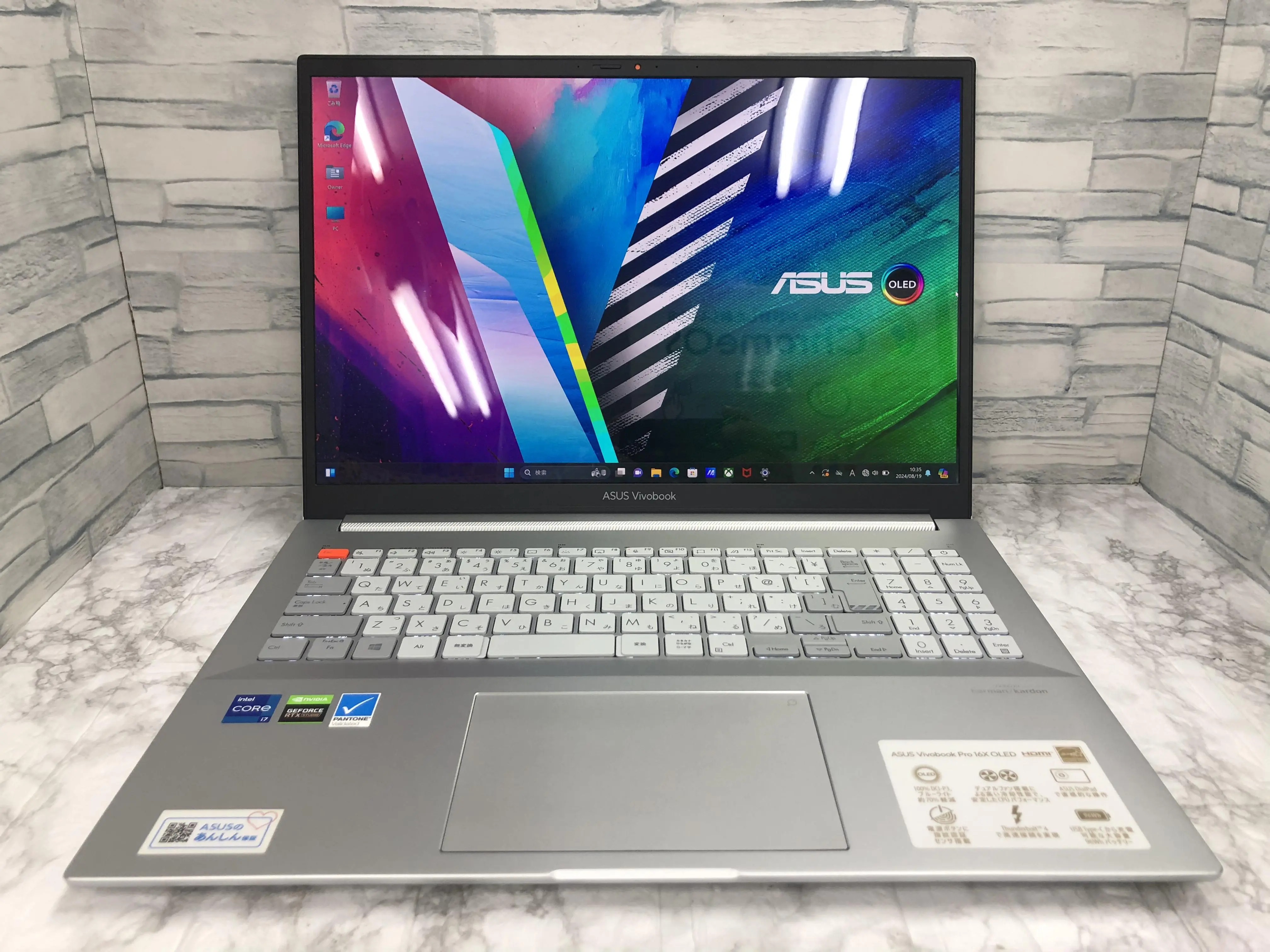 ASUS Vivobook Pro 16X OLED ★第11世代Core i7・Gforece RTX3050 Laptop搭載！