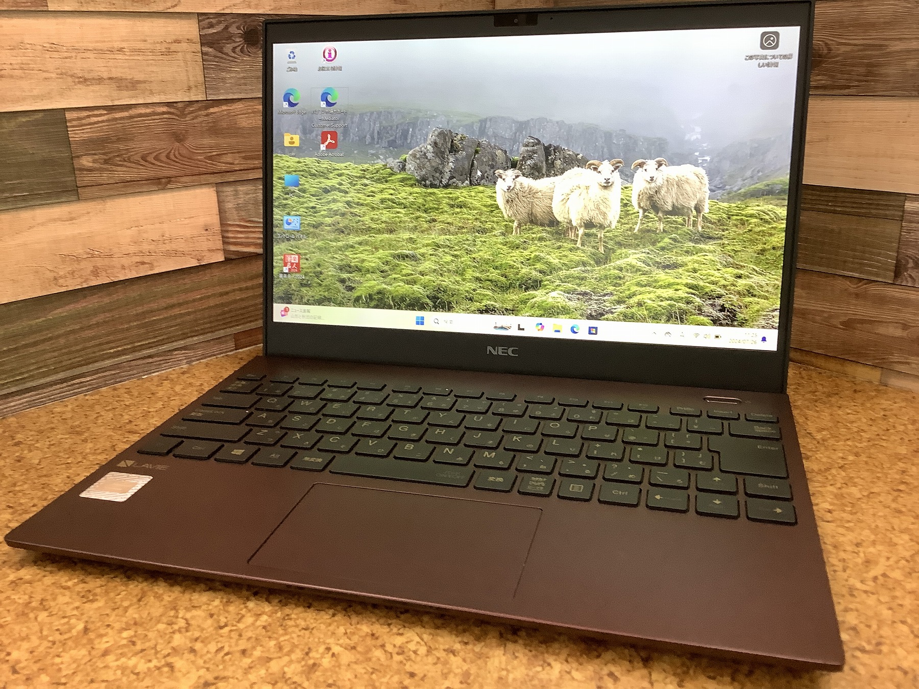 NEC LAVIE Pro Mobile PM550/BAR（第11世代CPU）