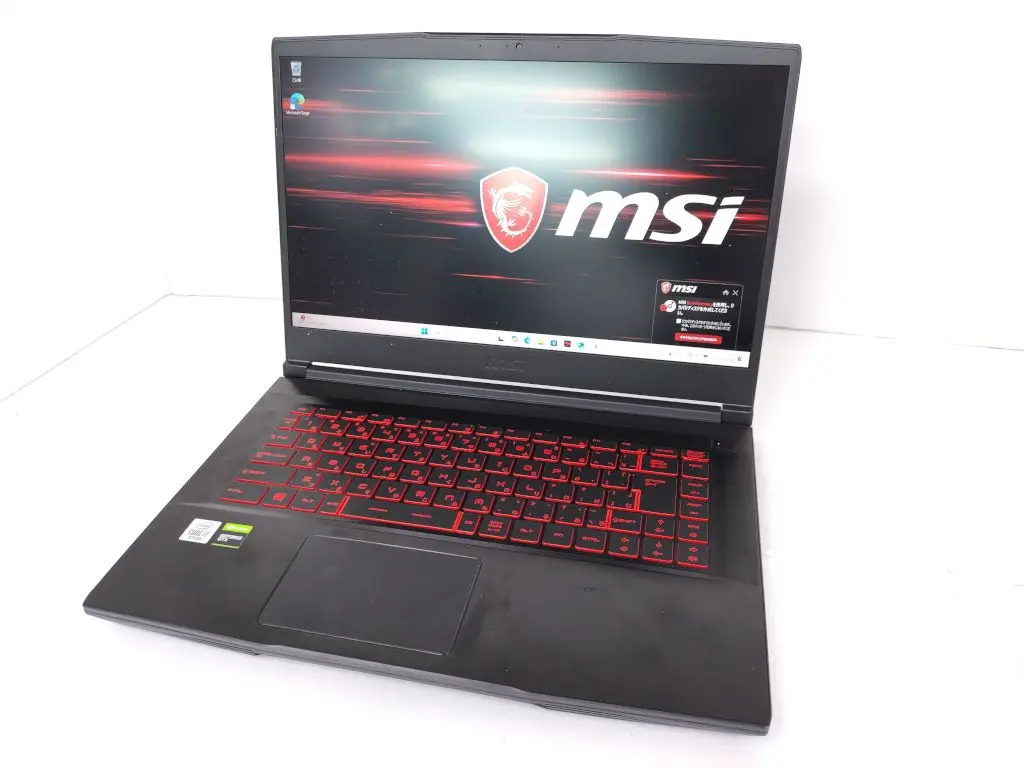 MSI GF63 Thin 10SCSR （第10世代CPU）