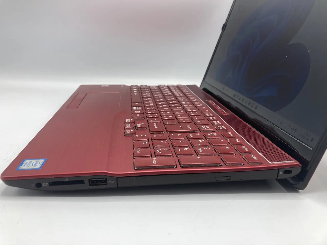 【美品】アルマイトレッド☆富士通 LIFEBOOK☆オフィス☆初心者に 富士通 LIFEBOOK AH53/D3