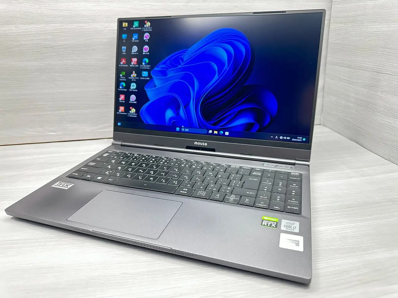 mouse computer E5-144-CML（第10世代CPU）（SSD：1TB/RTX2060 VRAM：6GB）