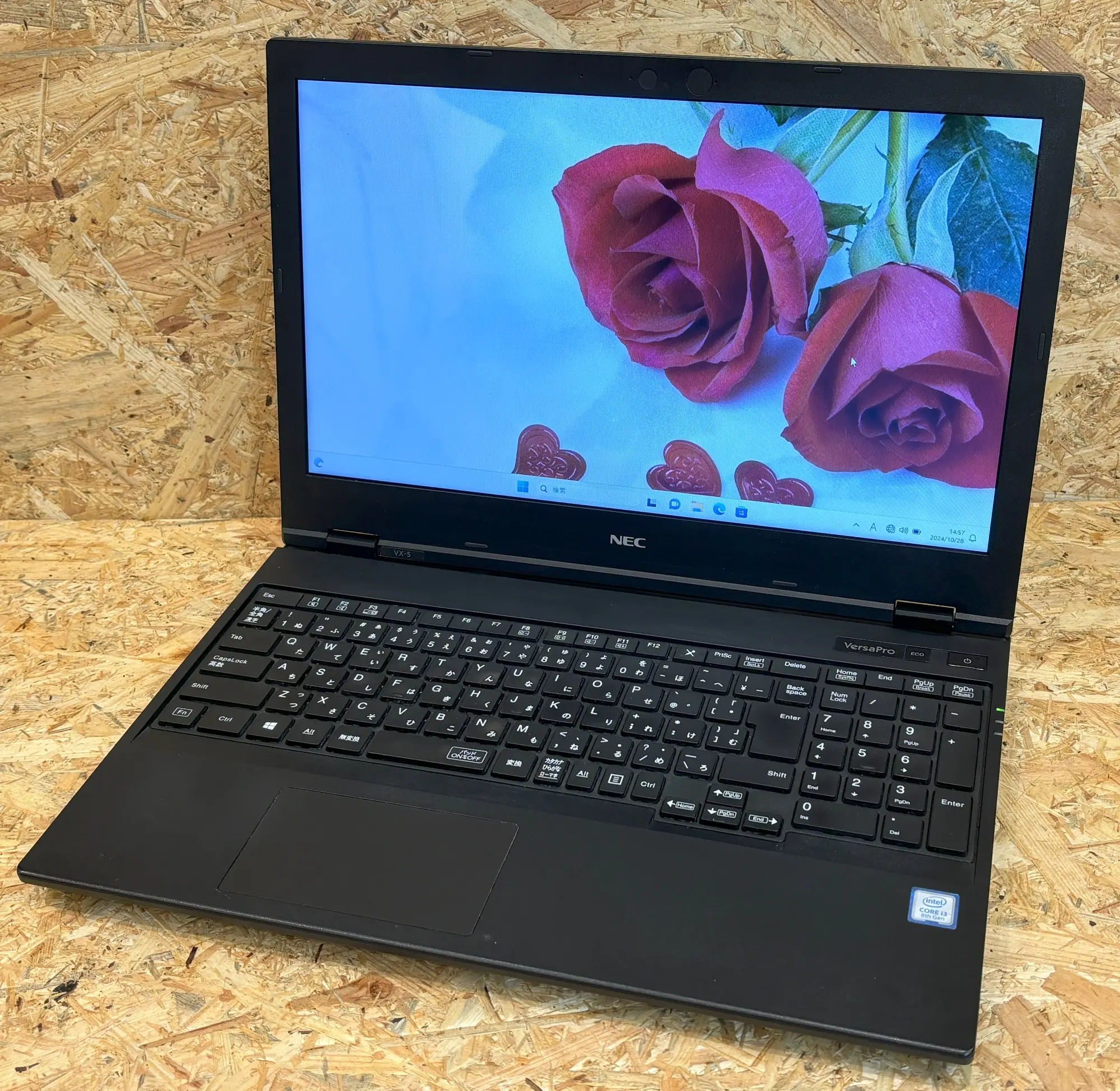 NEC VersaPro VKL21XZG5（Core i3 8145U 2.3GHz/メモリ8GB/SSD