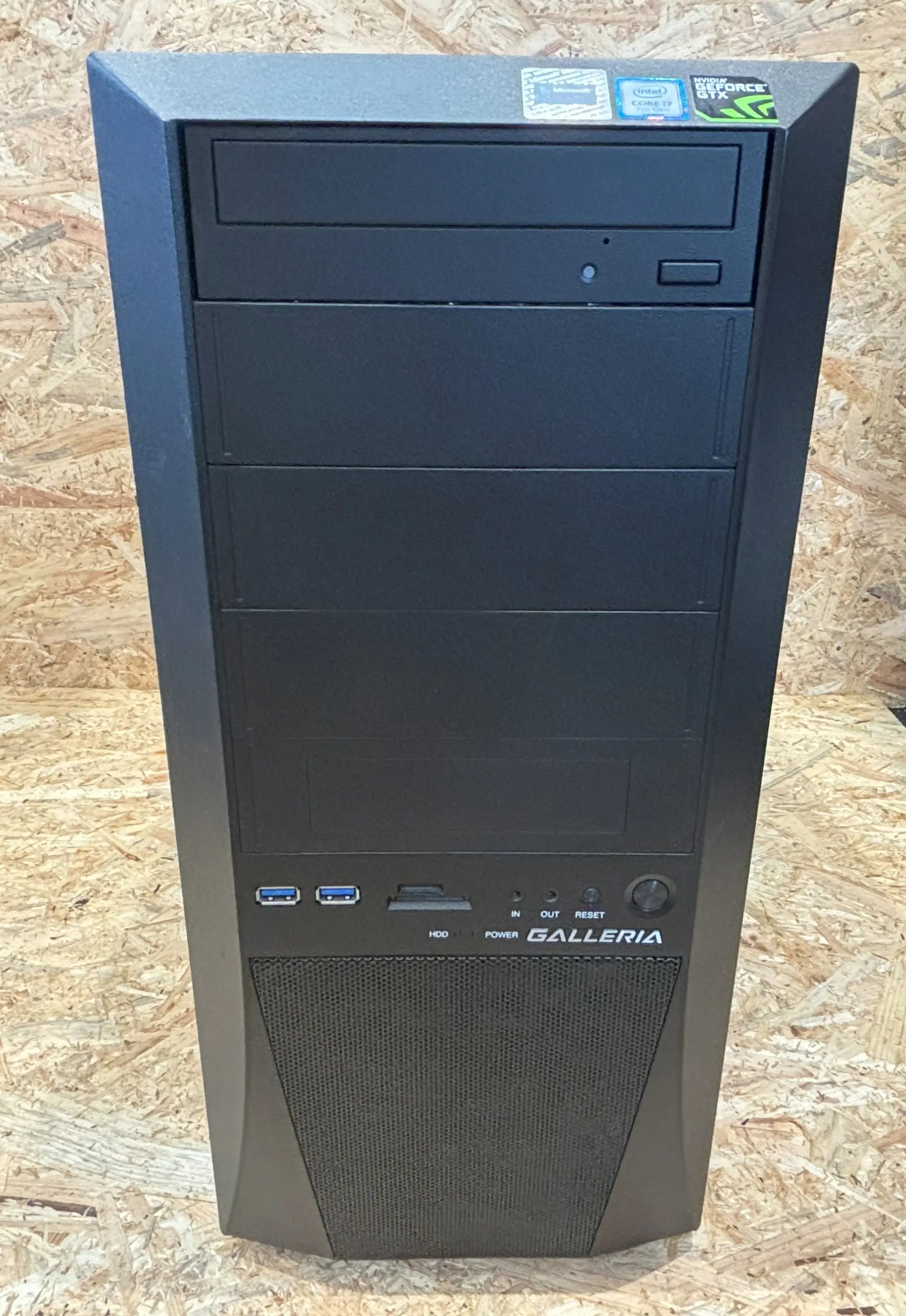 ドスパラ GALLERIA ゲーミングPC（GeForce GTX1070 8GB）