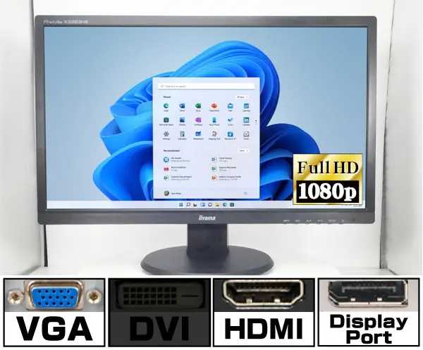 iiyama 21.5インチモニター ProLite X2283HS


