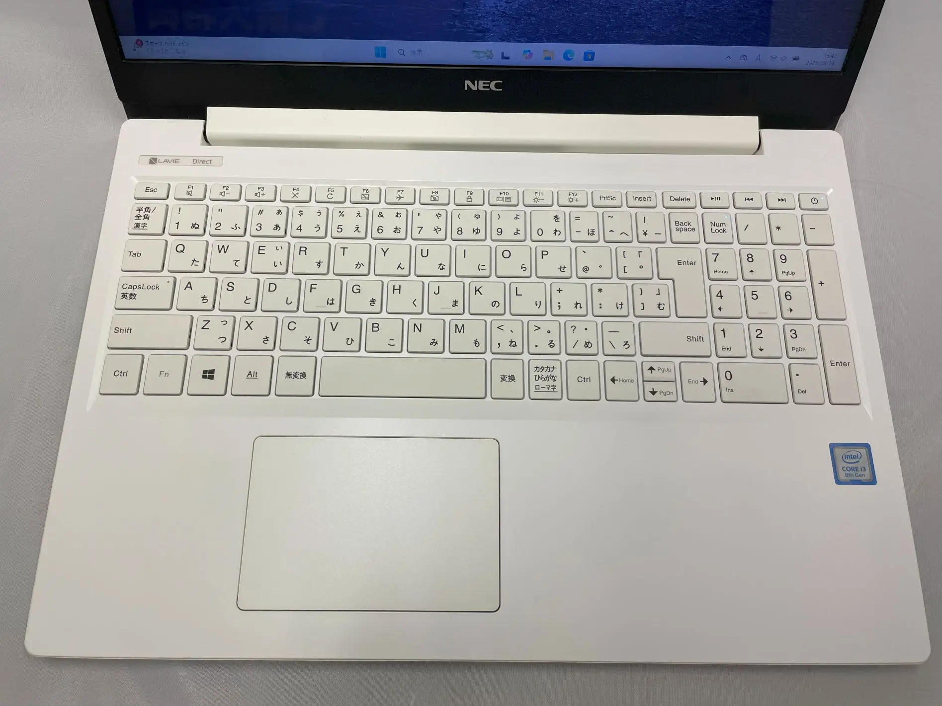 NEC LAVIE PC-GN212JFAF (CPU:Corei3 8145U 2.3GHz / メモリ:16GB