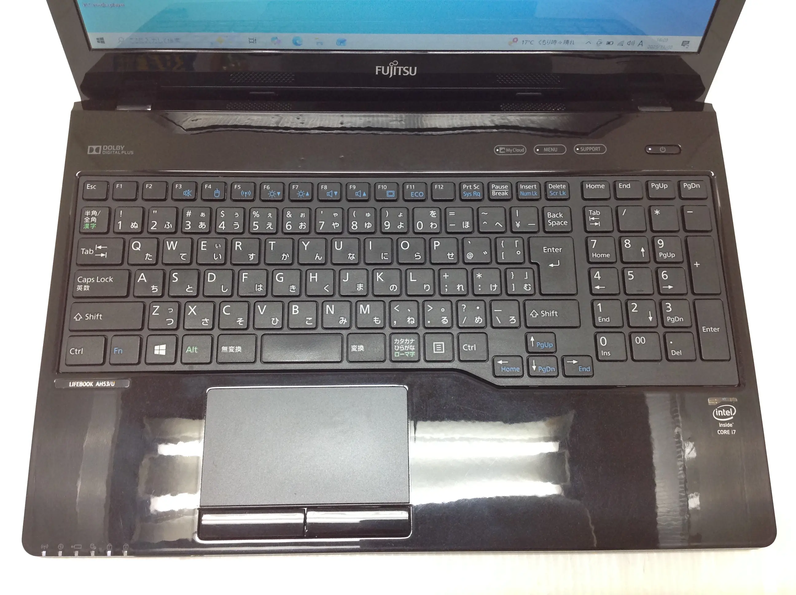 富士通 LIFEBOOK AH53/U Win10・SSDモデル