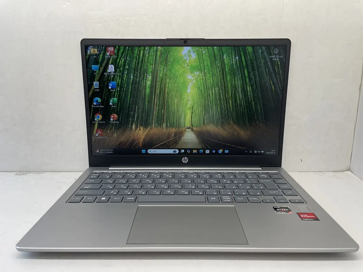 HP 14-em0005AU AMD Ryzen 5 7530U ノートPC HP HP 14 Ryzen 5 7530U・16GBメモリ・512GB SSD・フルHD・IPS