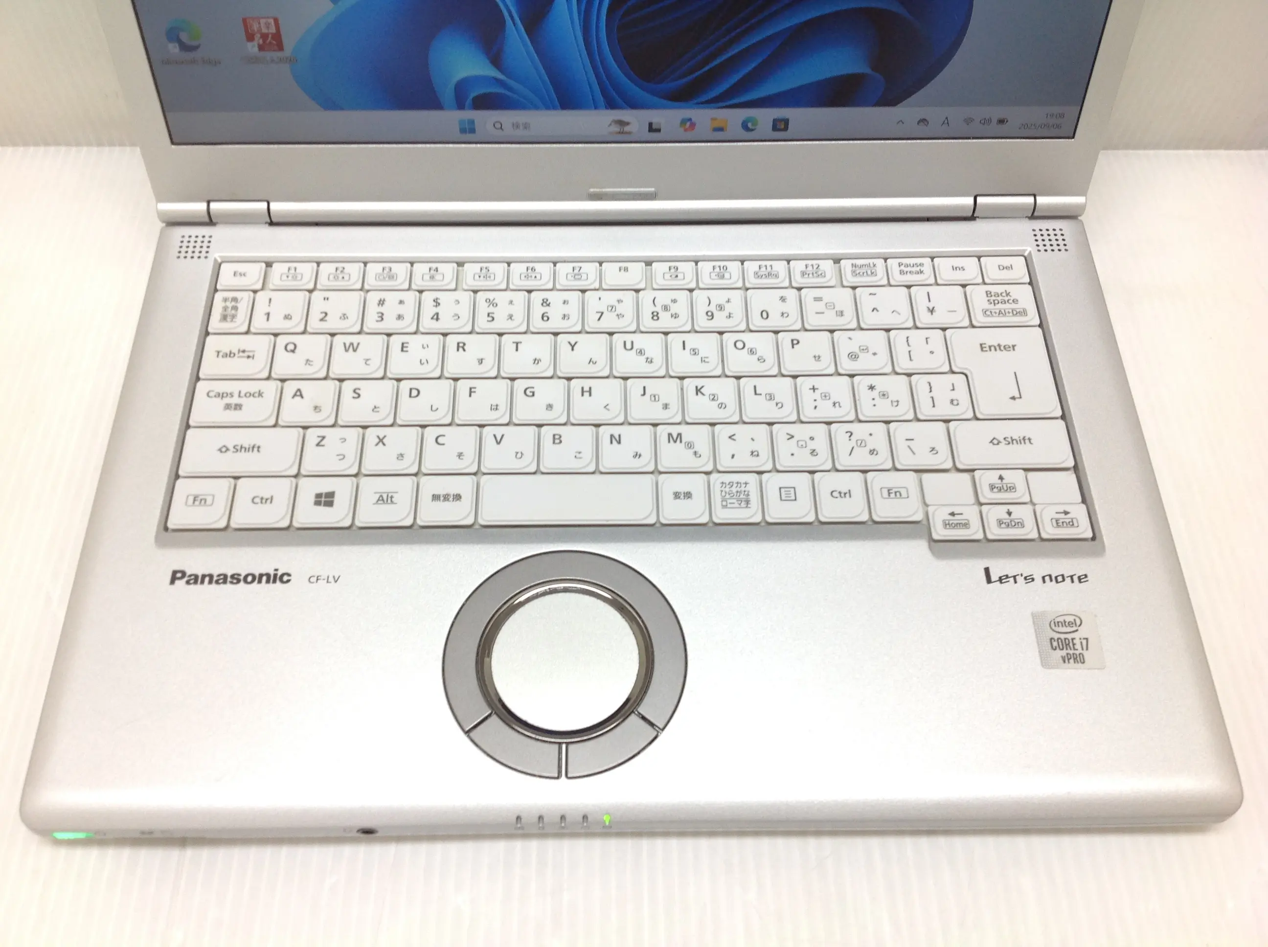 Panasonic Let's note CF-LV9T11VS Win11Pro・i7・SSDモデル