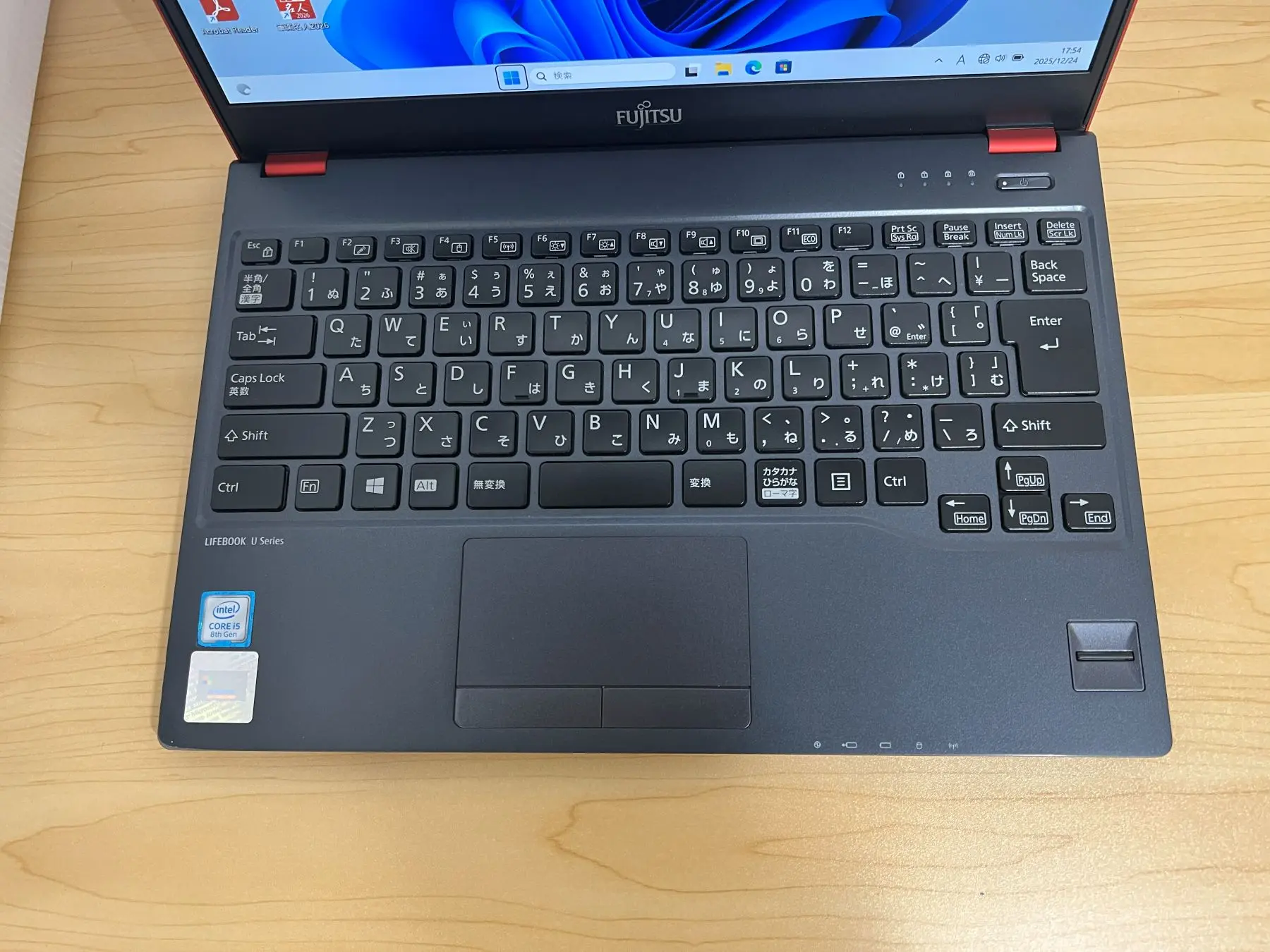 LIFEBOOK U938/V(CPU： Core i5 8350U 1.7GHz/メモリ：8GB/SSD：256GB)