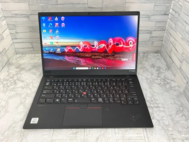 Lenovo ThinkPad X1 Carbon Gen8(Corei5-10210U 1.6GHz /8GB/SSD 256GB )人気の薄型14インチX1Carbon！天板に傷が多い為超特価！熊本店☆彡