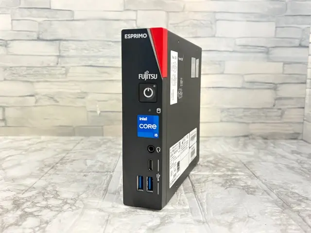 富士通 ESPRIMO G6012/M( Corei5-12500T 2.0GHz /16GB/SSD 512GB )高年式第12世代コンパクトデスクトップ！メモリ16GB仕様で日常使いやお仕事に最適！熊本店
