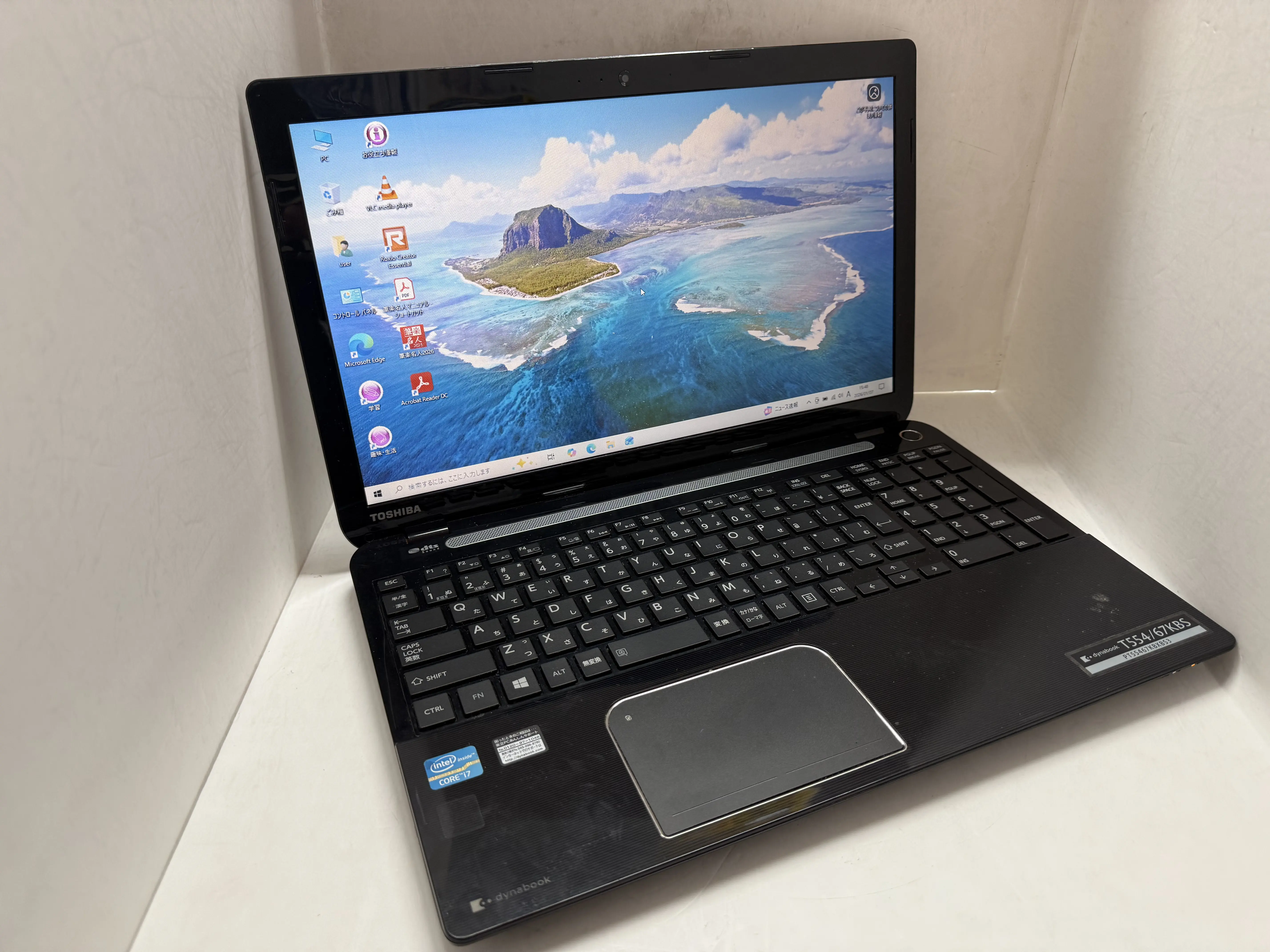 Dynabook T554/67KBS PT55467KBXBS3（第3世代Corei7）