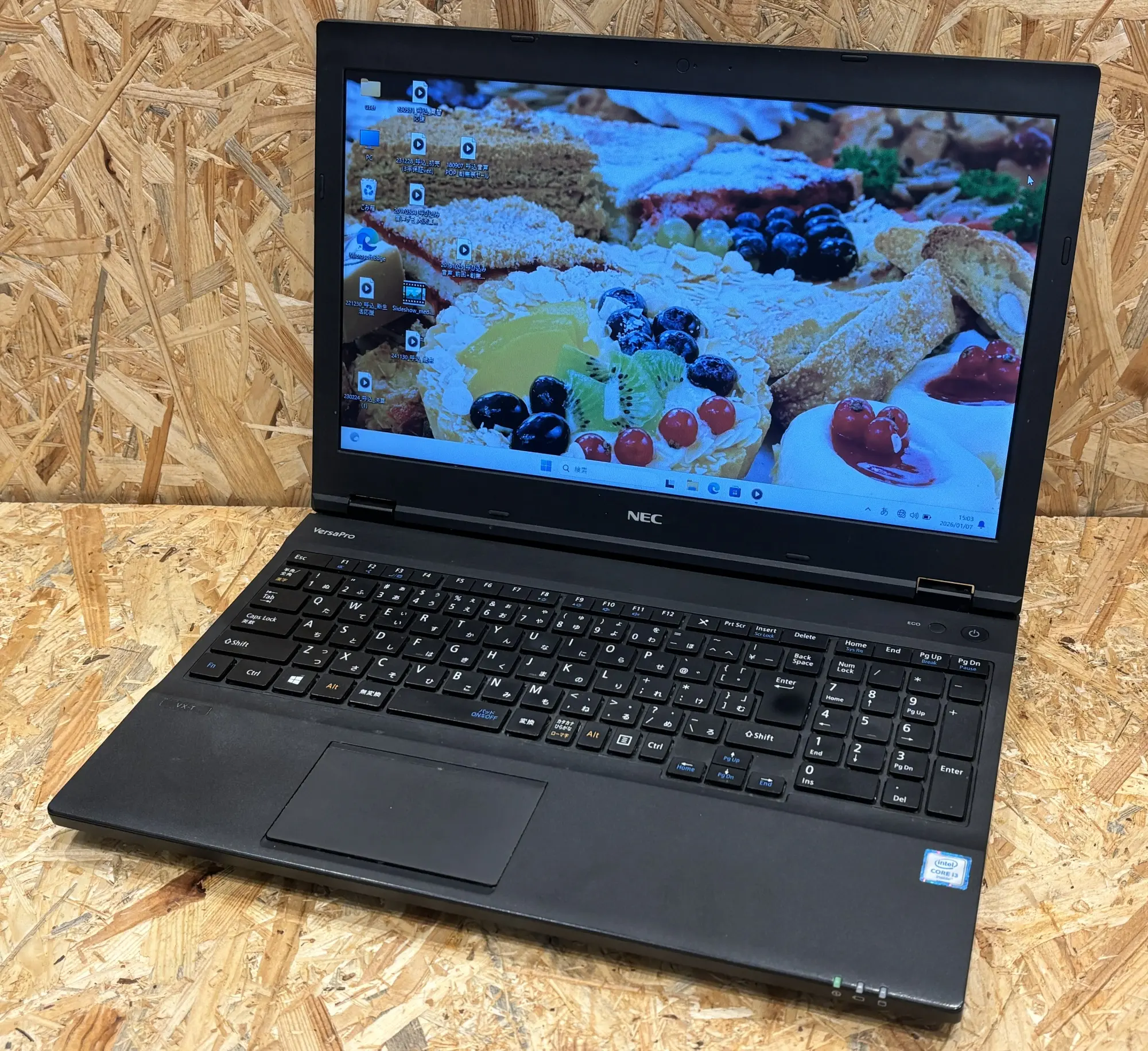 NEC VersaPro VK23LX-T(CPU：Core i3 6100U 2.3GHz/メモリ：8GB/SSD