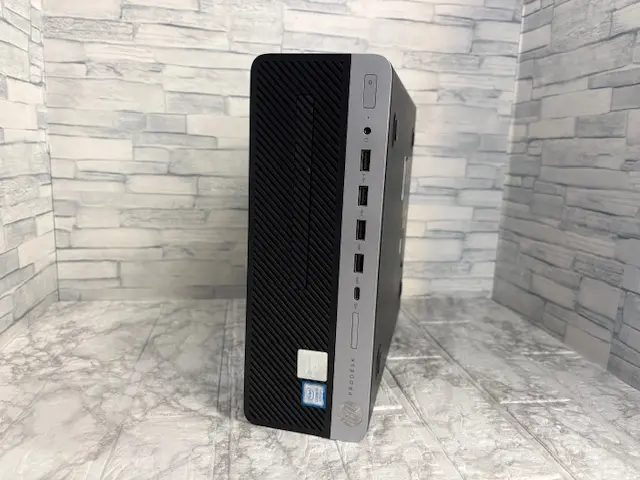 HP ProDesk600 G5 SFFコンパクトデスクトップ( Corei5-9500 3.0GHz /8GB/SSD 240GB )第9世代デスクトップ！SSD新品に換装！日常使いやお仕事に！キズありの為特価！熊本店