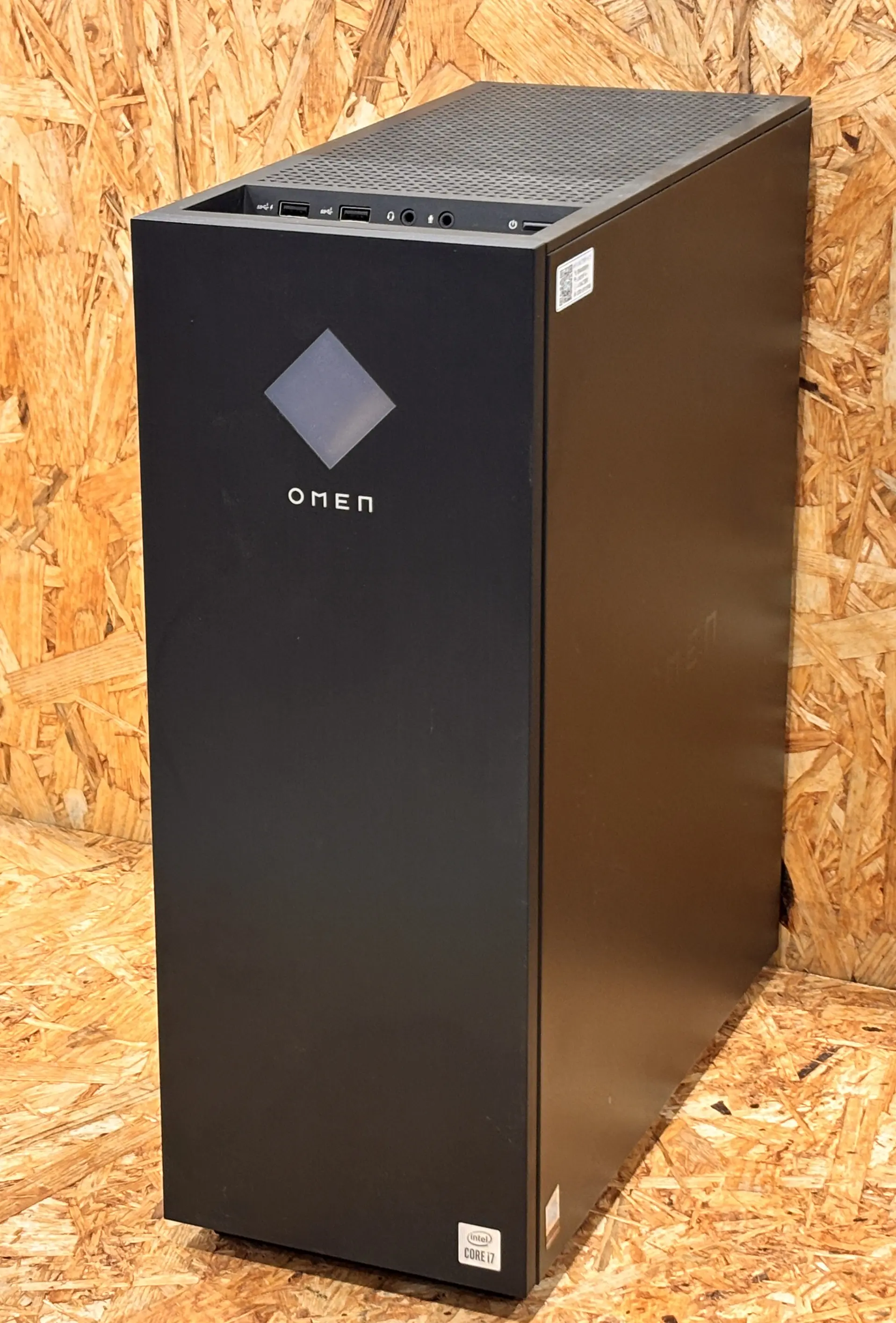 HP OMEN 25L GT12【ゲーミングCPU Fシリーズ 人気のFPS対戦ゲームから設計 デザイン 動画編集にもお使い頂けます】