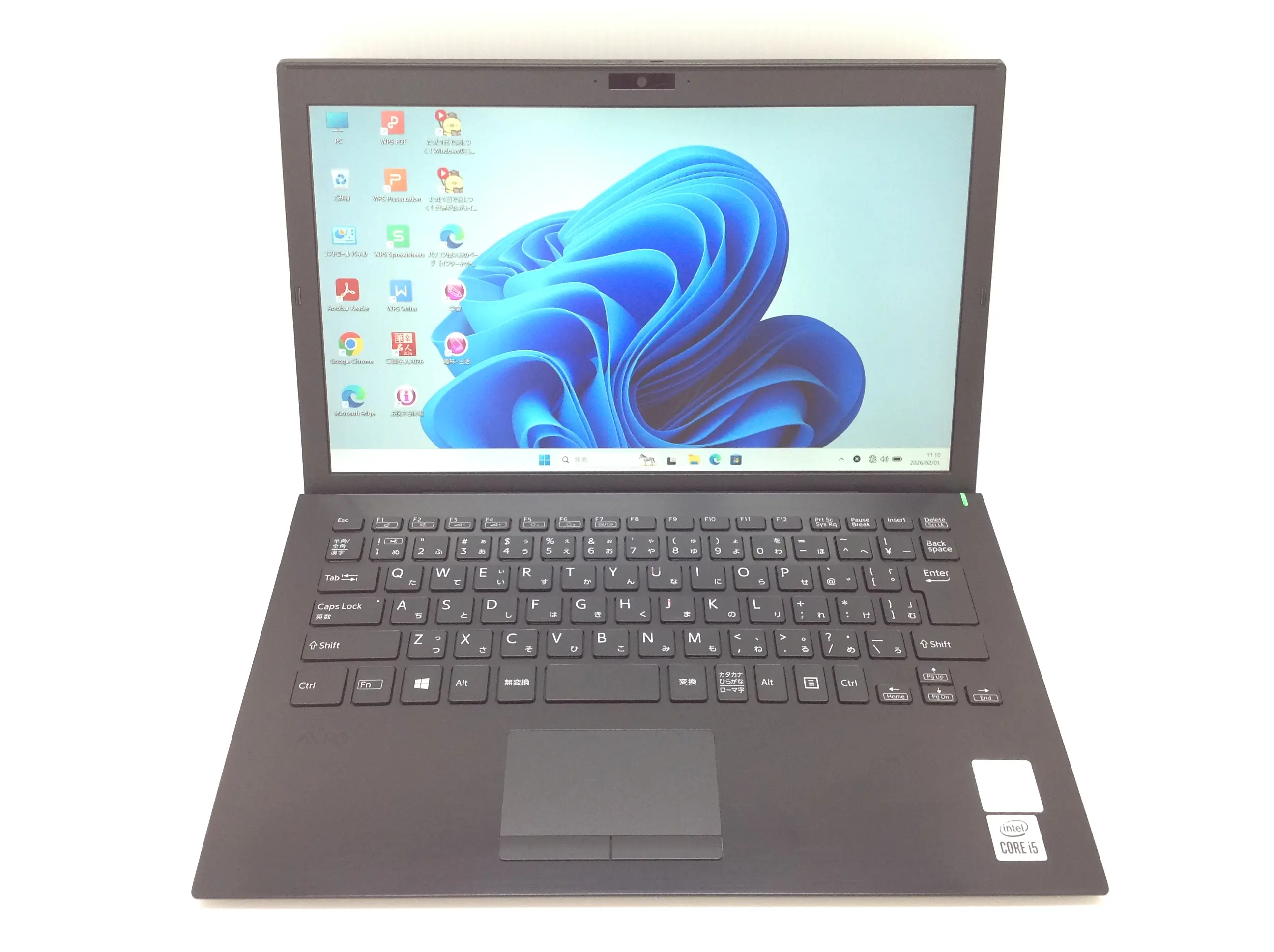 VAIO VJPG13C11N Win11Pro・SSD・メモリ16GBモデル