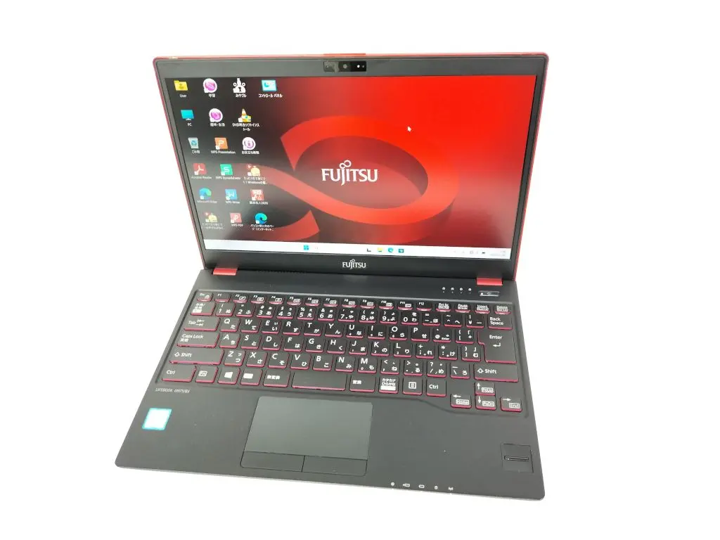 富士通　第8世代　lifebook UH75/B3 レッド 富士通 LIFEBOOK UH75/B3 (Corei7-8550U 1.8GHz /8GB/ SSD:256GB