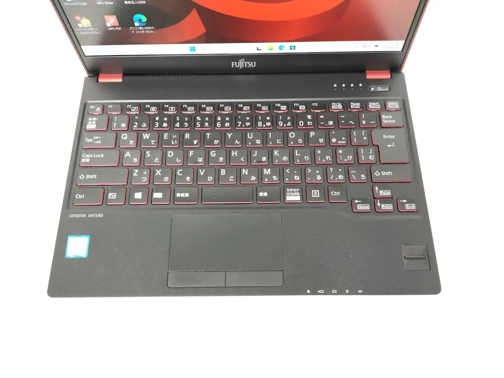 富士通 LIFEBOOK UH75/B3 (Corei7-8550U 1.8GHz /8GB/ SSD:256GB