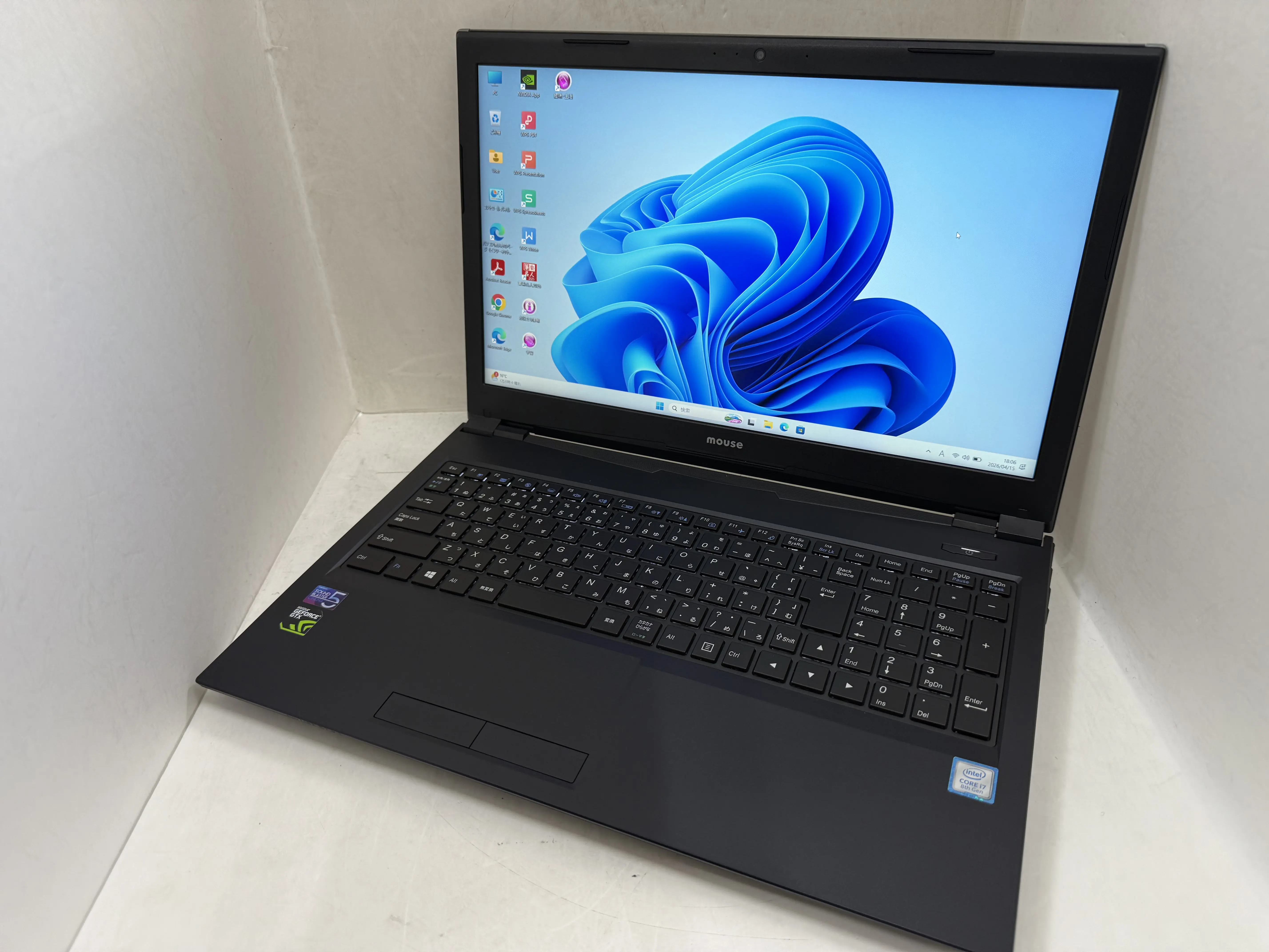 MOUSE COMPUTER DAIV-NG5500H2-M2SH2(第8世代Corei7)