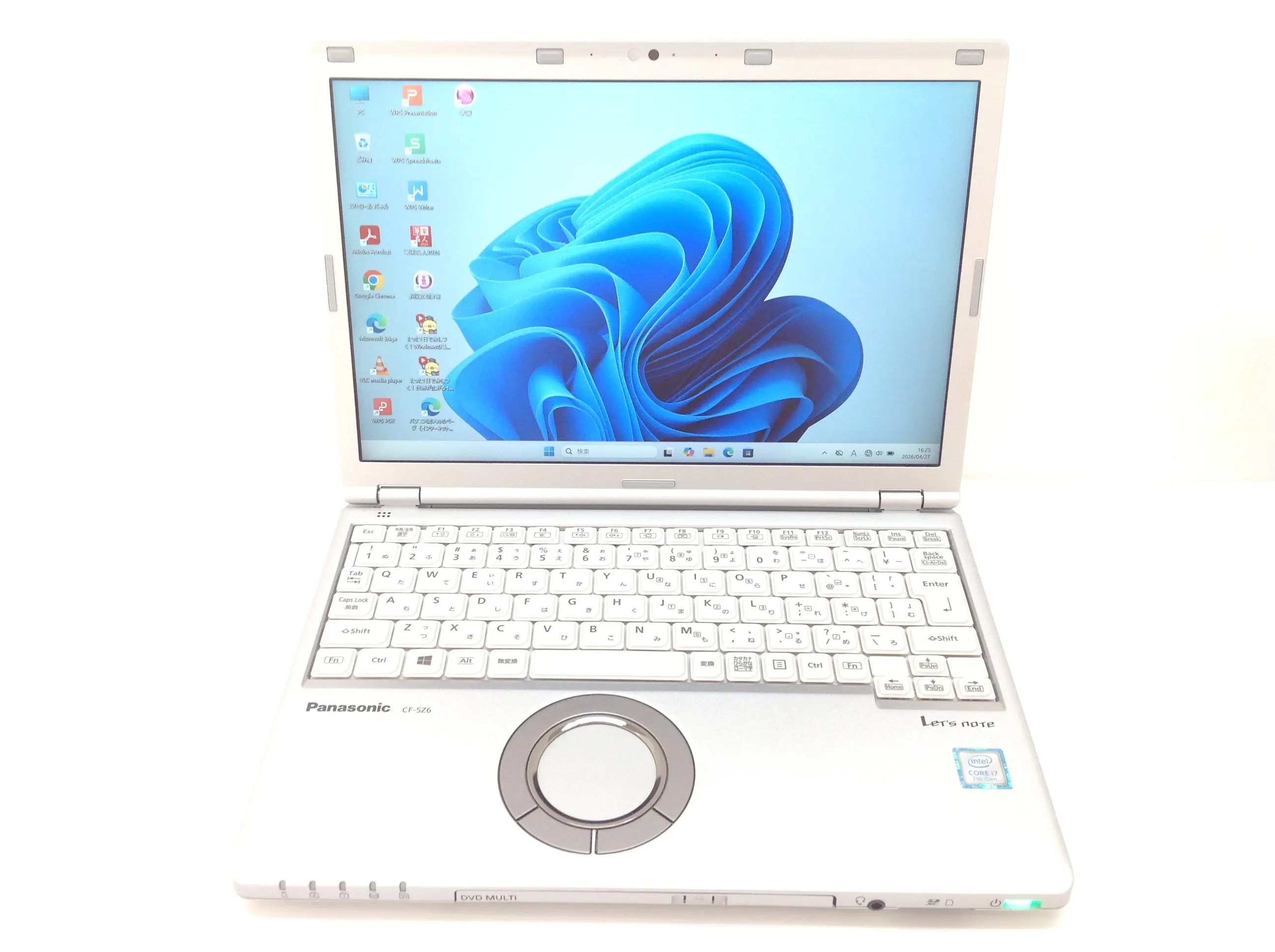 Panasonic Let's note CF-SZ6QDAQR (第7世代CPU) Win11Pro・i7モデル