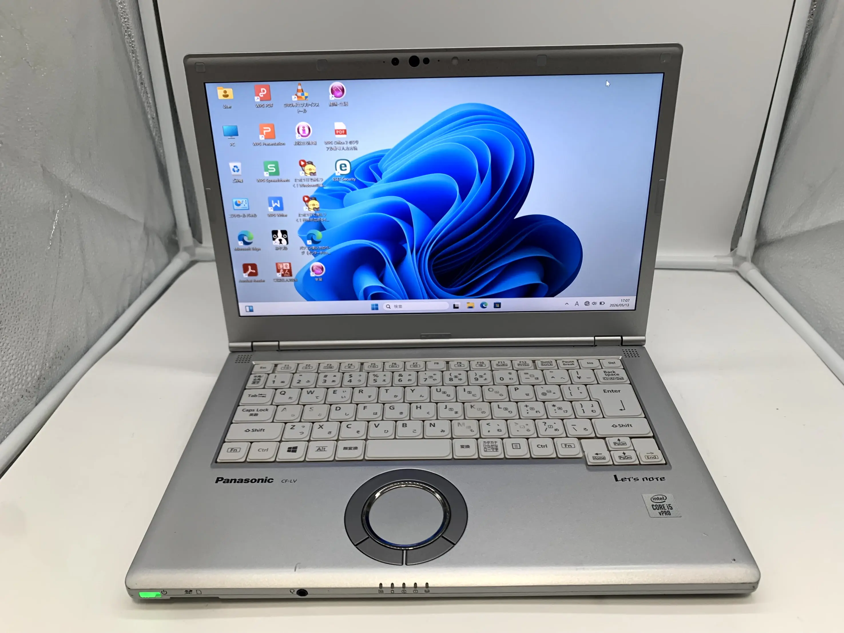 Let's note LV9(CPU： Core i5 10310U 1.7GHz/メモリ：16GB/ストレージ：256GB)