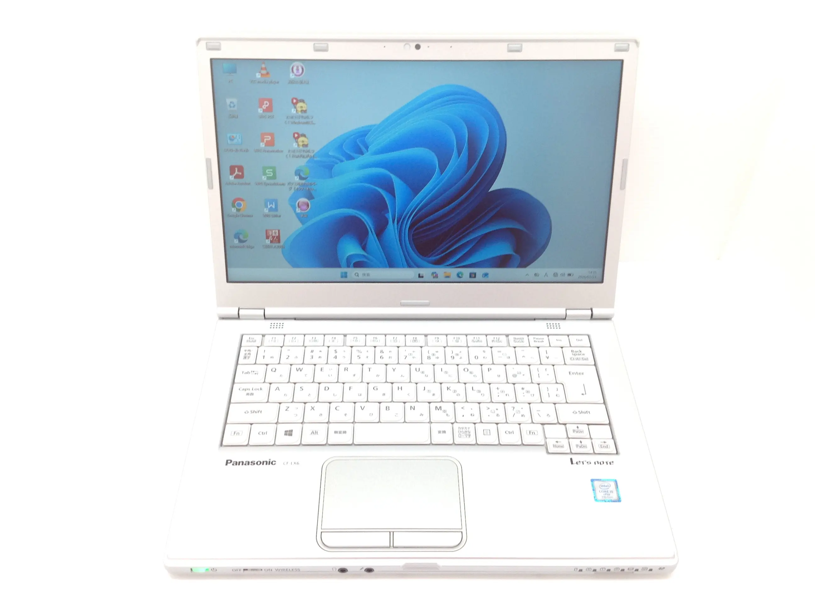 Panasonic Let's note CF-LX6RDGVS (第7世代CPU) Win11Pro・光学ドライブ搭載モデル
