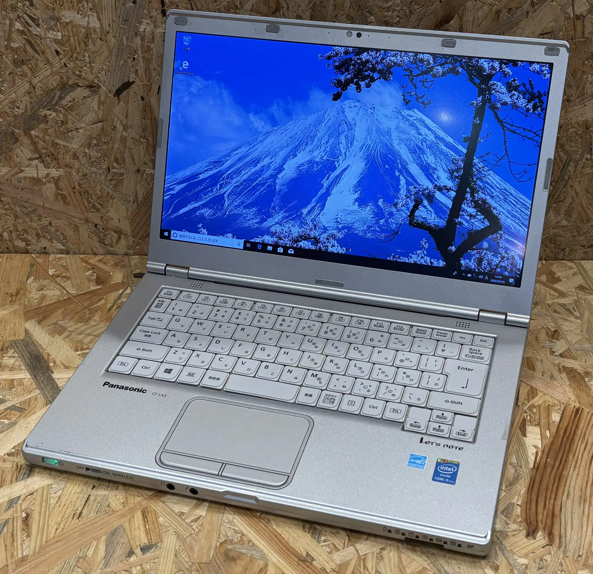 Panasonic Let'snote CF-LX3(CPU： Core i5 4310U 2GHz/メモリ：8GB