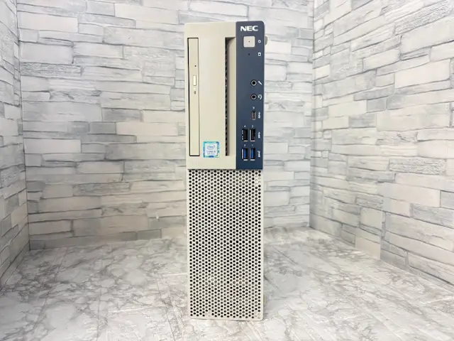 NECビジネスデスクトップ Mate MKM30/B-4( Corei5-8500 3.0GHz /8GB/SSD 240GB )第8世代ビジネスデスクトップ！前面パネル若干の日焼け、シール痕の為超特価！熊本店
