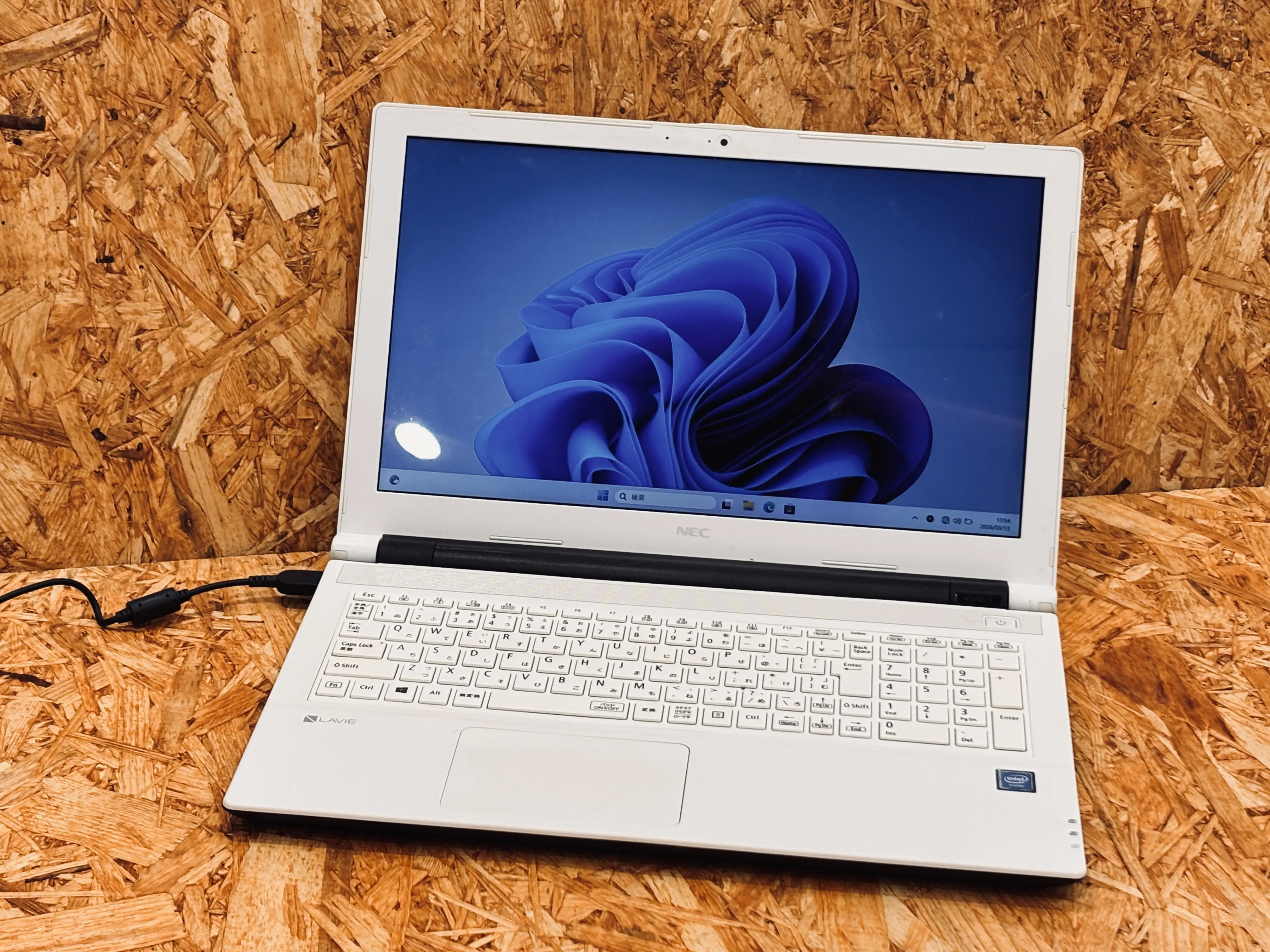 NEC LAVIE PC-NS100H1W-P4（訳あり品：キーボード黄ばみ・バッテリー完全消耗）