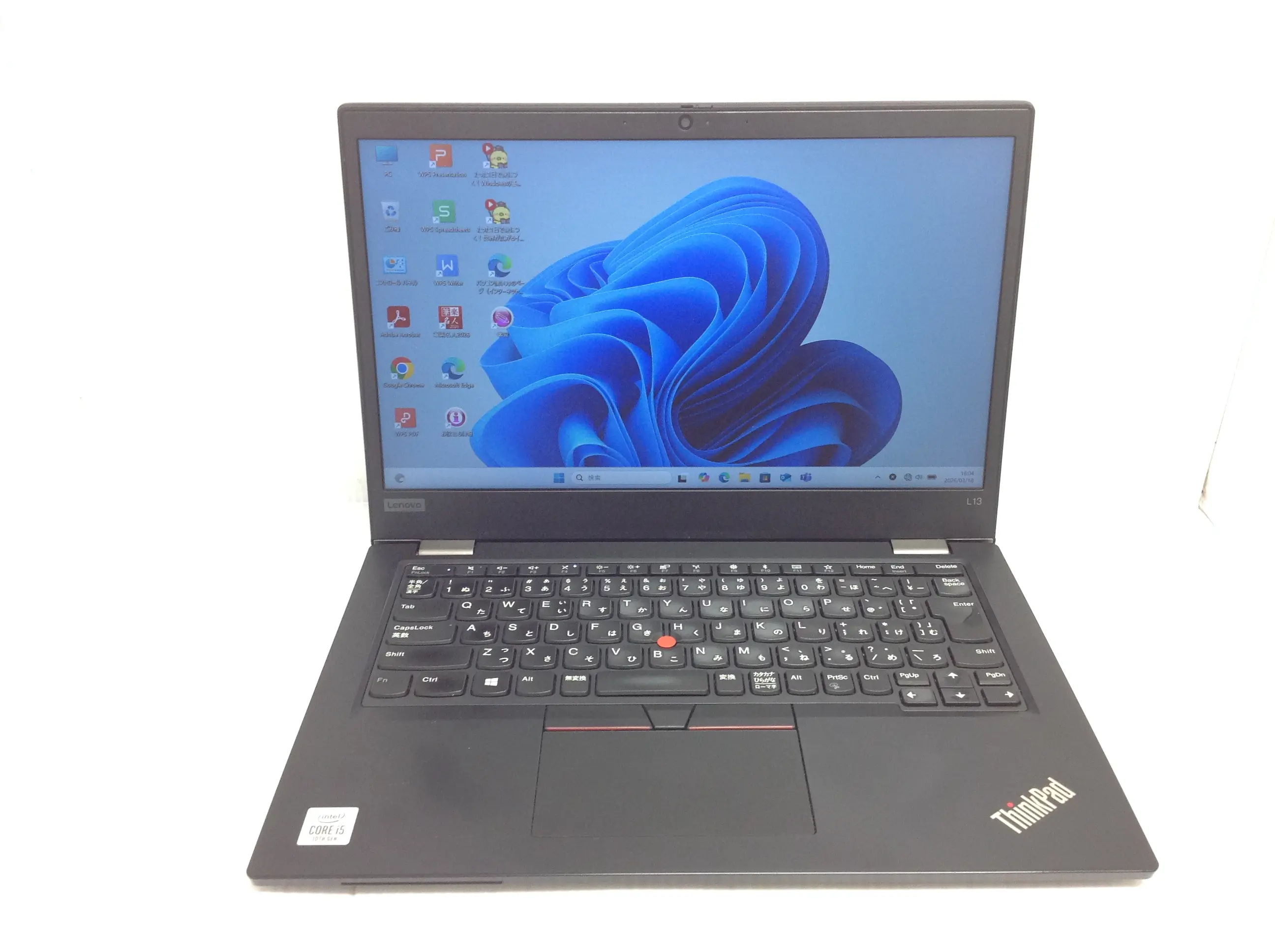 Lenovo ThinkPad L13 20R4 (第10世代CPU) タッチパネル対応モデル
