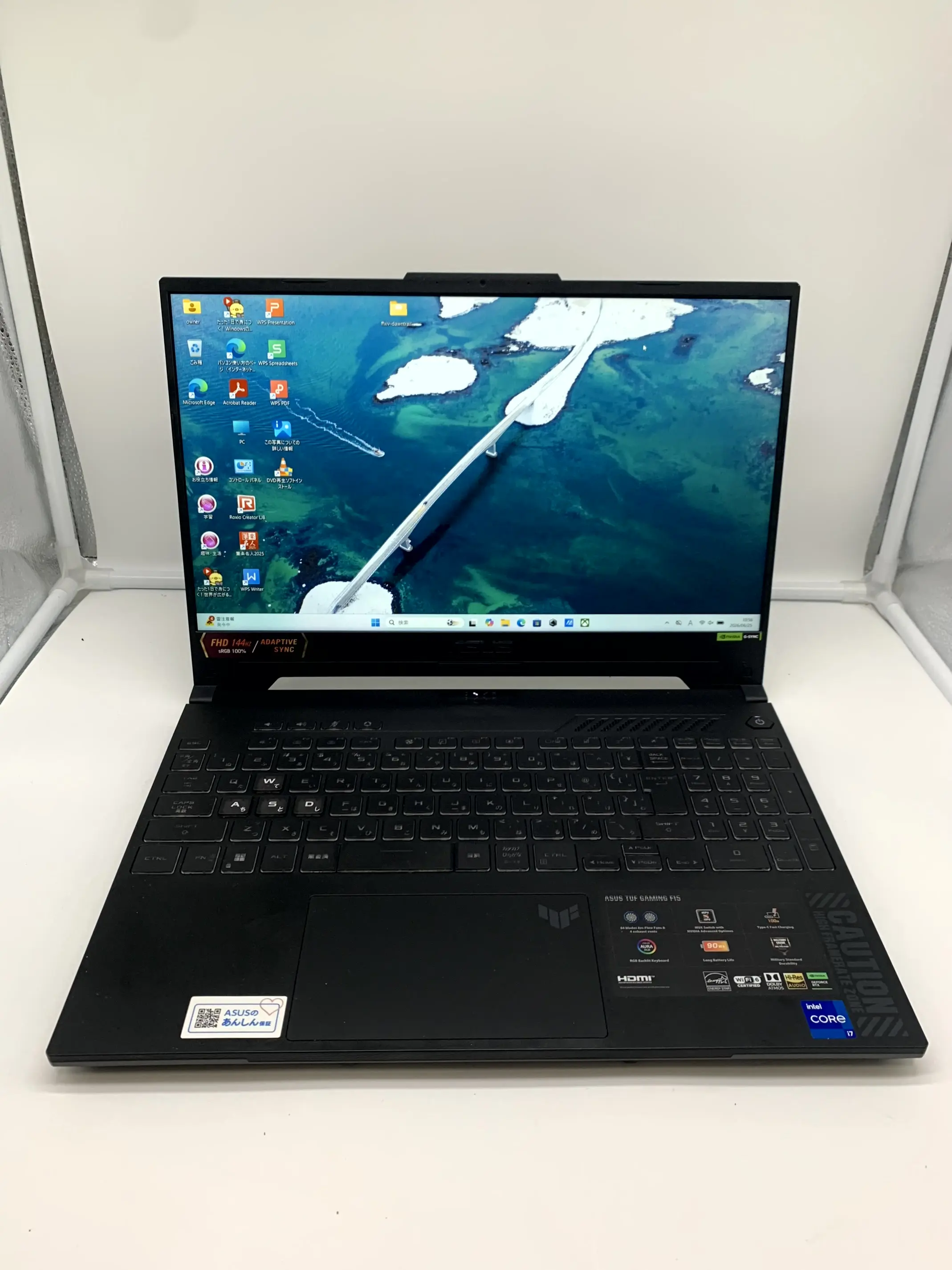 ASUS TUF GAMING F15 FX507Z(第12世代CPU）