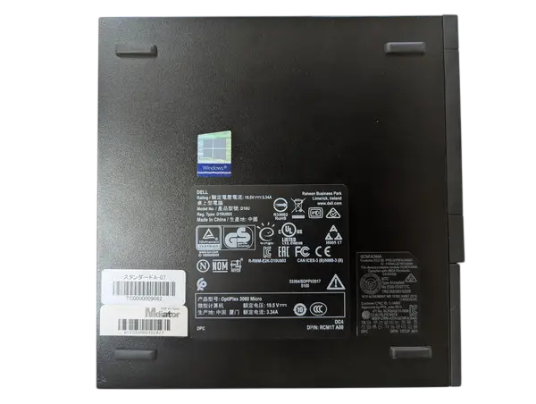 DELL OptiPlex 3060 Micro（第8世代CPU）