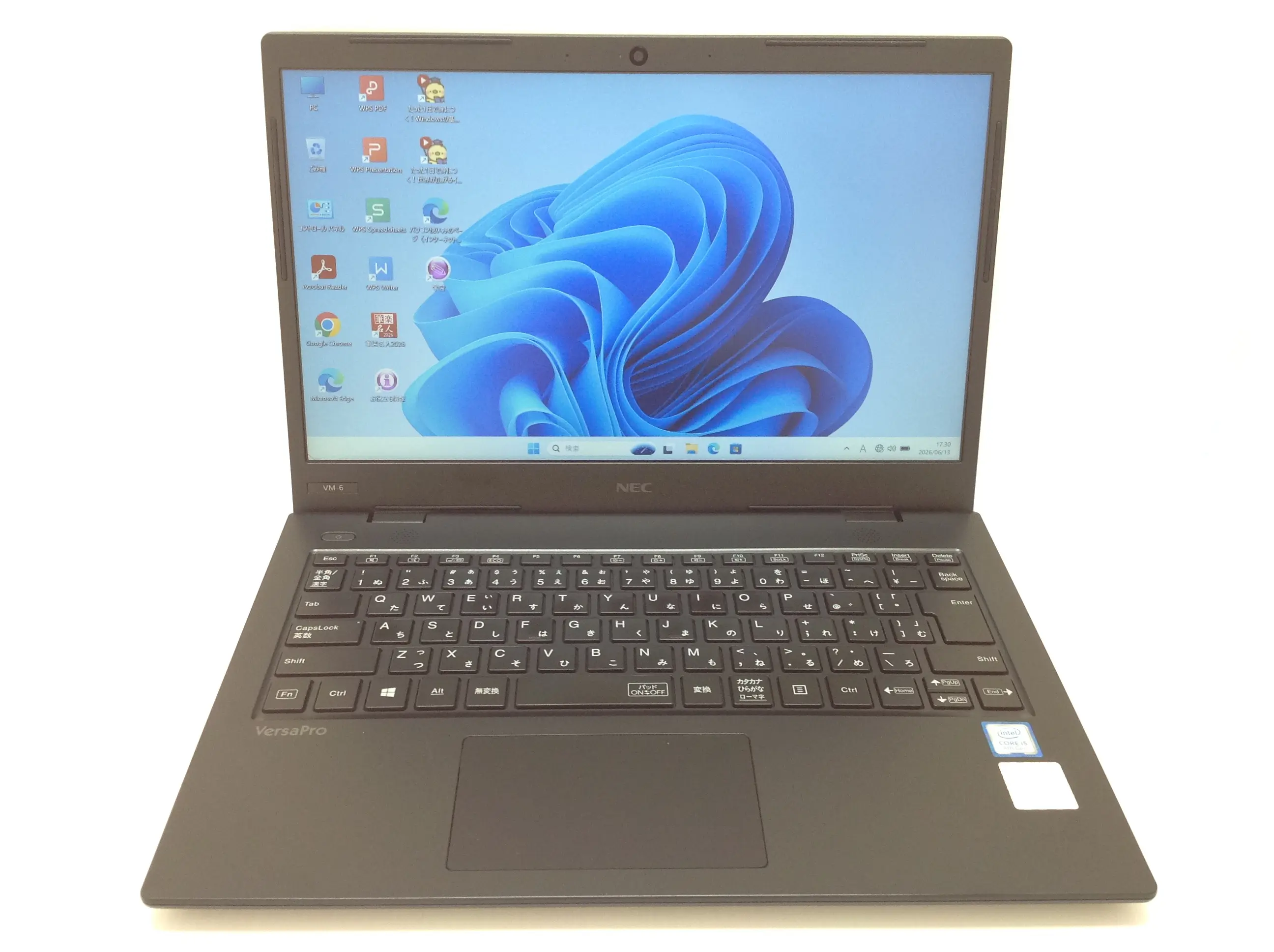 NEC VersaPro VKT16/M-6 (第8世代CPU) Win11・SSDモデル