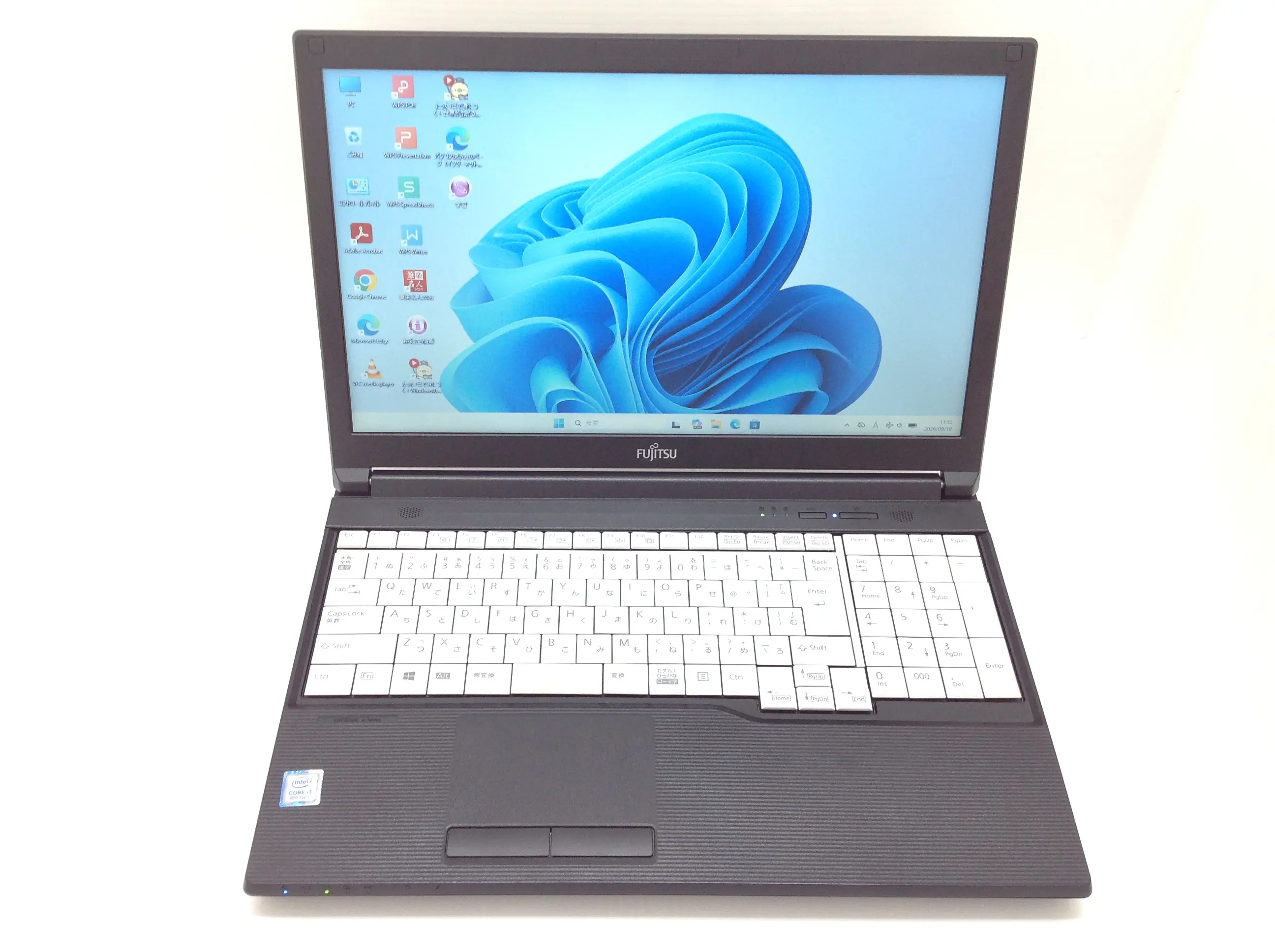 富士通 LIFEBOOK A579/C (第8世代CPU) Win11Pro・SSDモデル