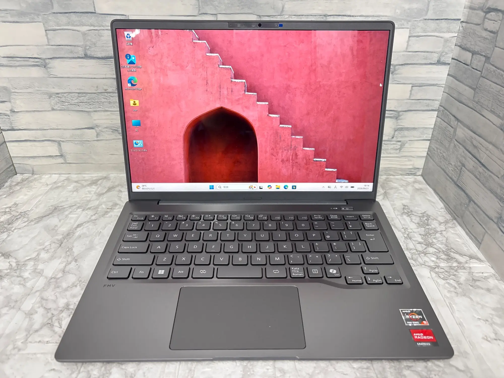 【新品同様】富士通 FMV M55K3 Ryzen 7535U/16GB 富士通 FMV M55-K3(Ryzen5-7535U 2.9GHz / メモリ:16GB / SSD:256B