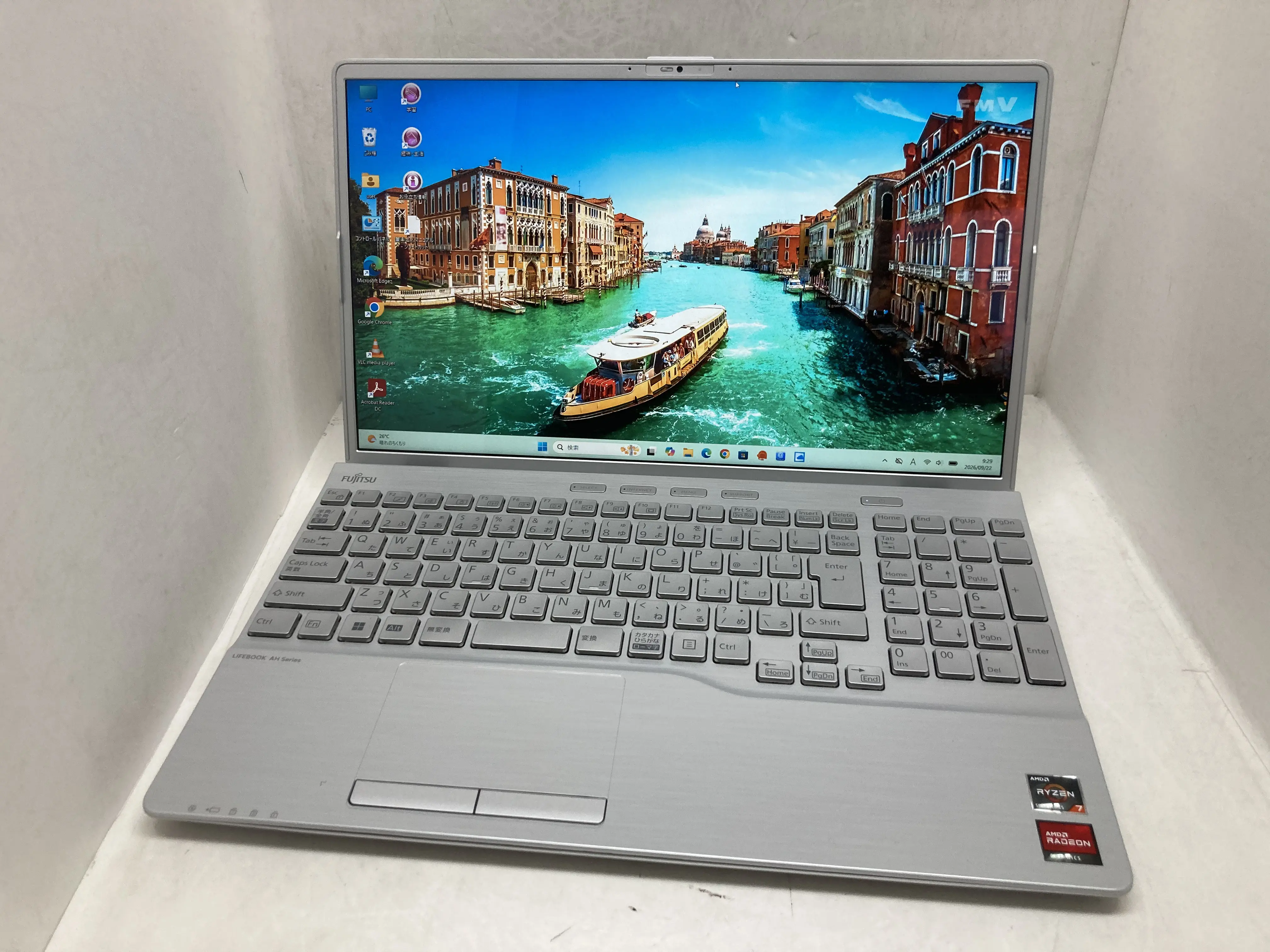 LIFEBOOK AH50/G2(CPU：AMD Ryzen 7 5700U 1.8GHz/メモリ：16GB/SSD