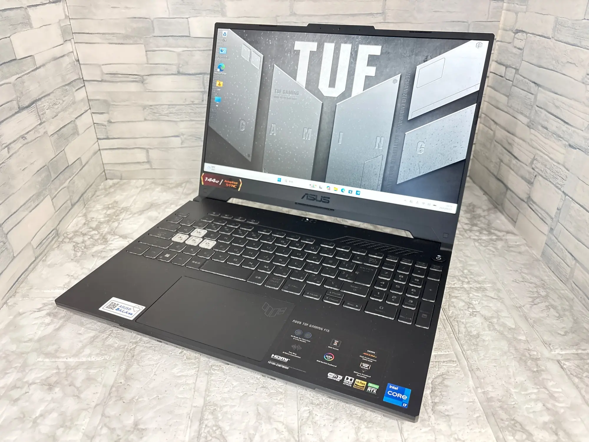 ASUS TUFGAMING F15 FX507ZE-I7R3050T(Corei7-12700H 2.3GHz / メモリ:16GB / SSD:512GB / GeForceRTX3050TiLaptop )第12世代