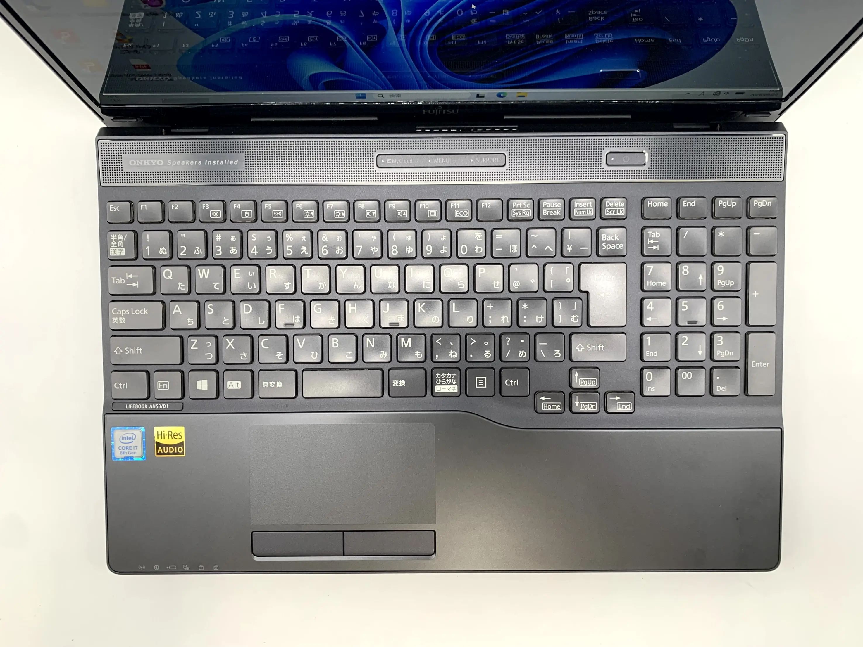 富士通 LIFEBOOK AH53/DT（第8世代CPU）