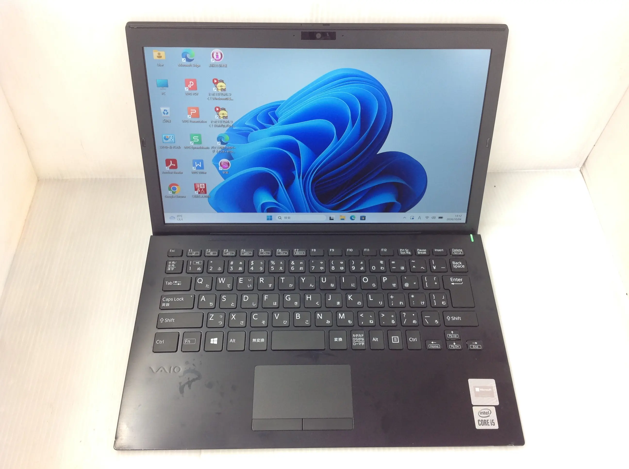 VAIO(旧SONY) VAIO Pro VJPG13C11N (第10世代CPU) Win11・SSDモデル