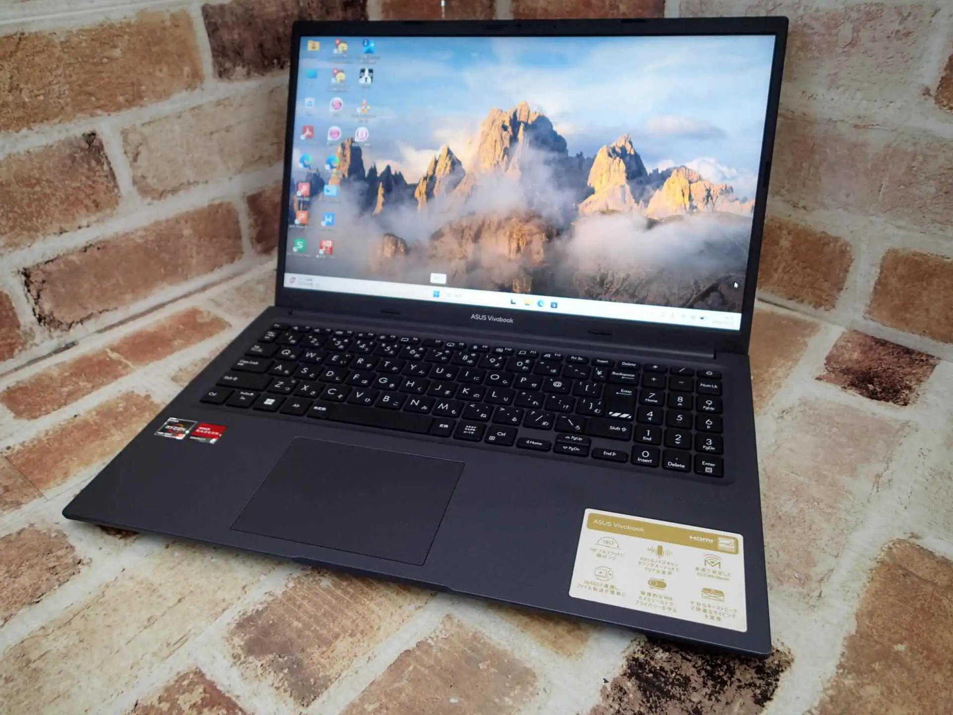 ASUS Vivobook M15021A Ryzen5 4600H Zen2世代 メモリ8GB