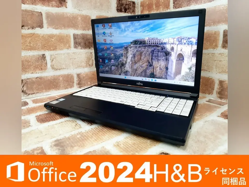 富士通 A579/A i5 第8世代 メモリ16GB Officeセット