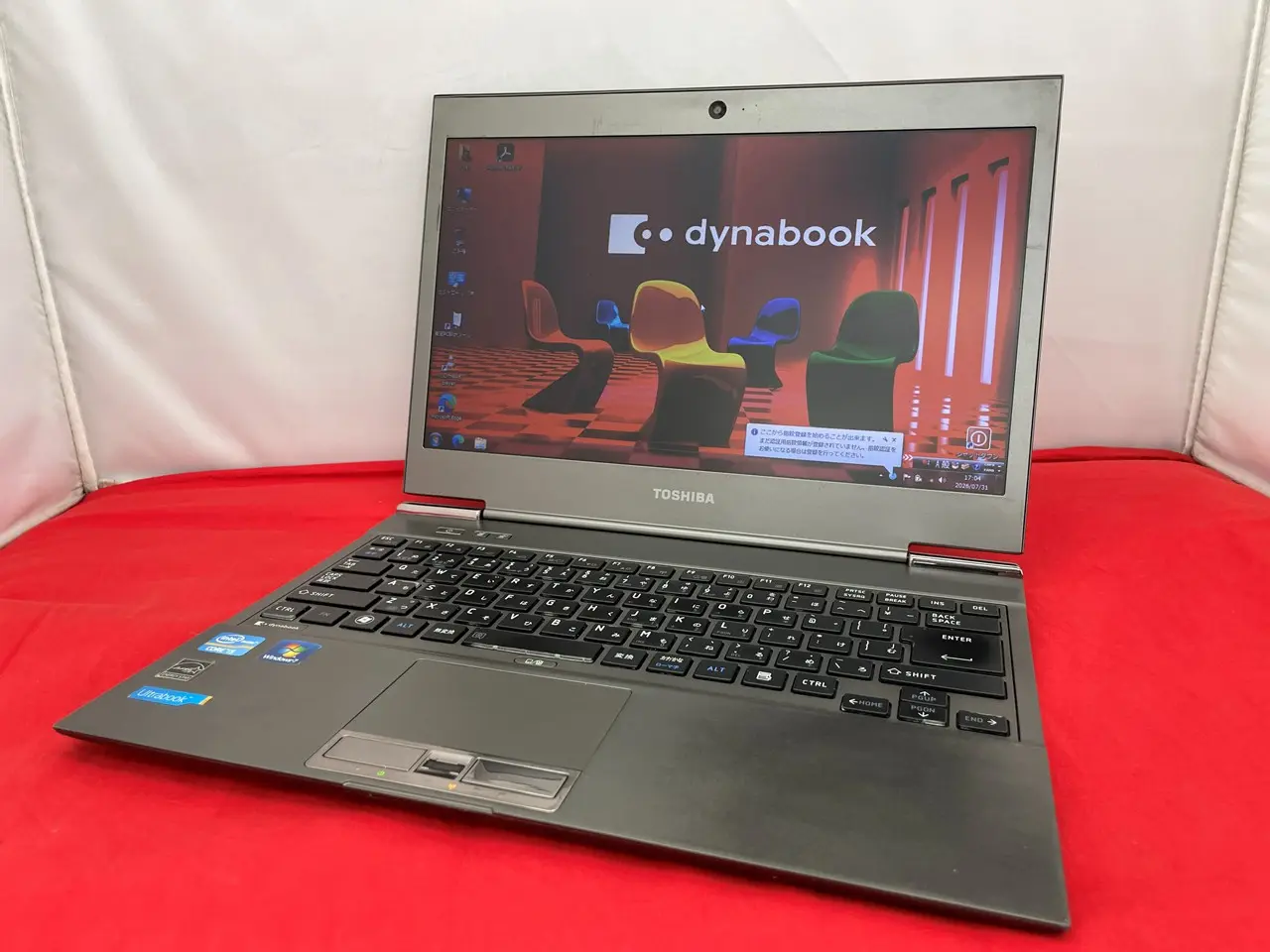 東芝 dyanbook R632/F　(Windows7 32bit)