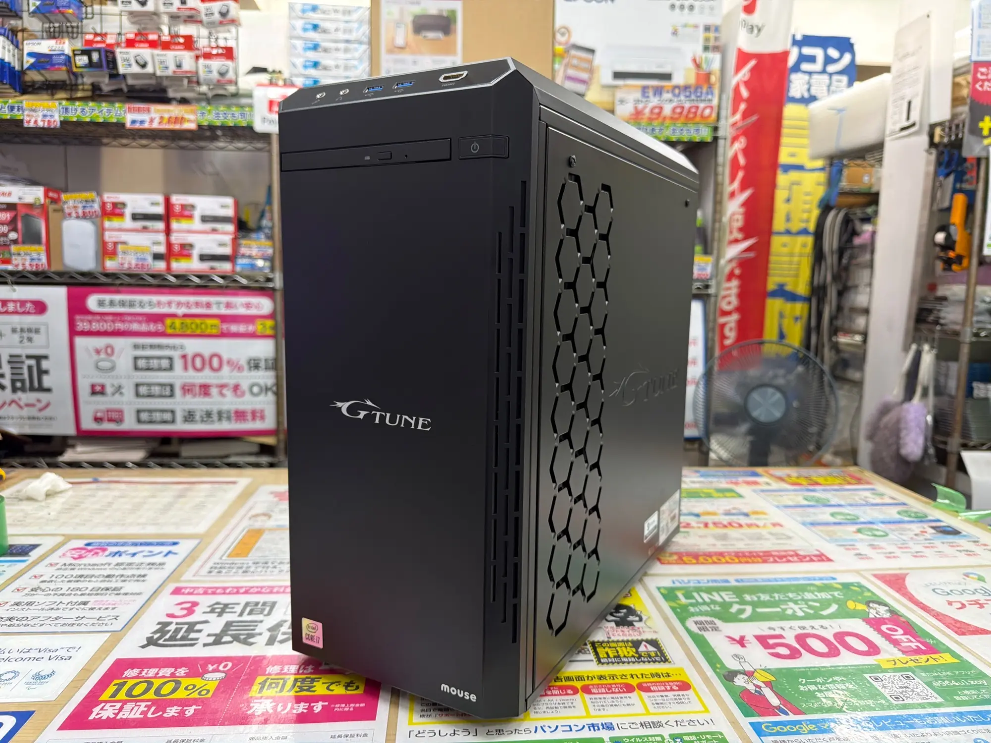 mousecomputer オリジナルゲーミングPC