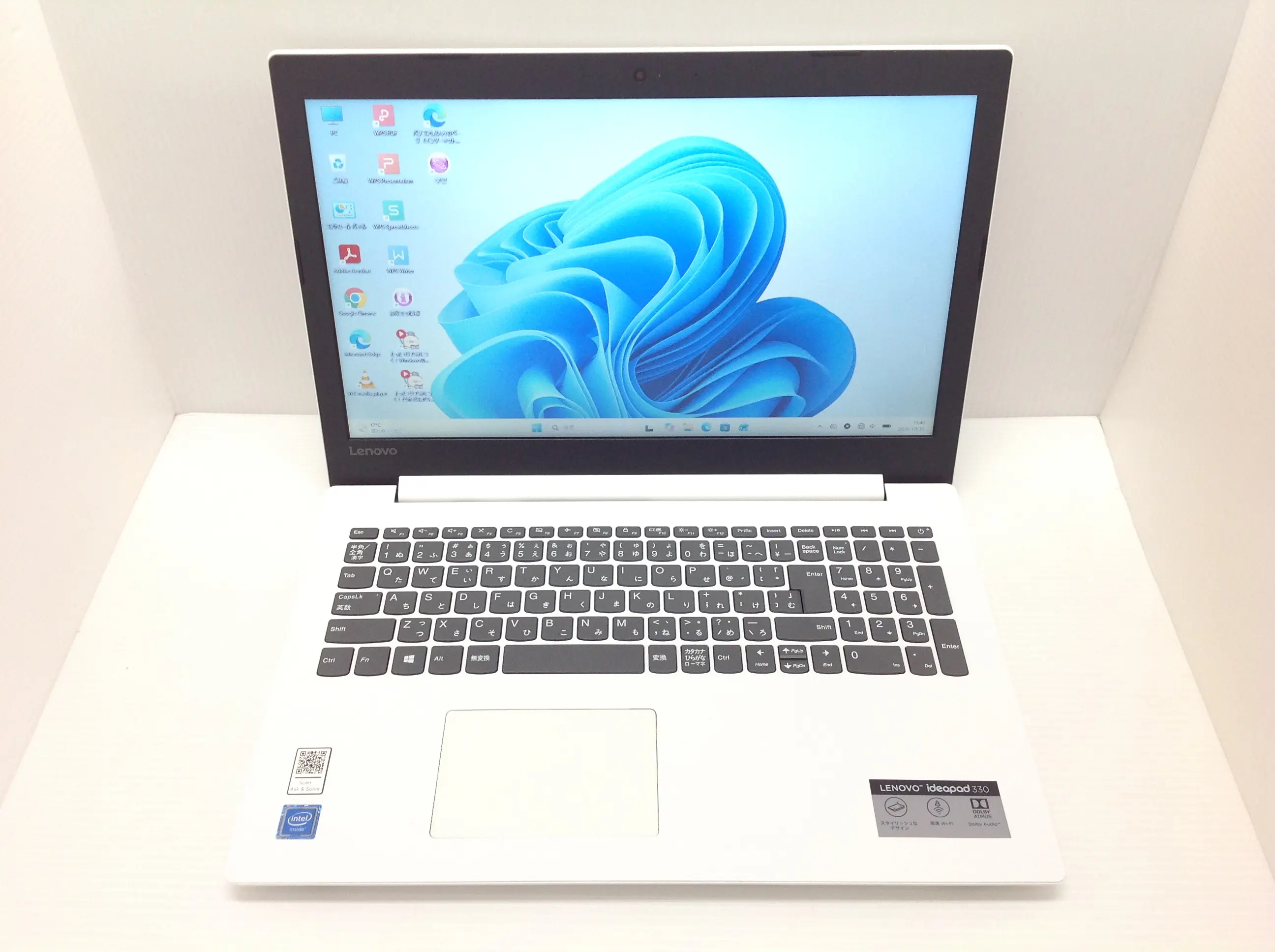 Lenovo ideapad 330-15lGM (第8世代CPU) Win11・SSDモデル